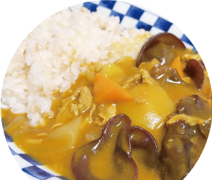 きくらげ入りカレー